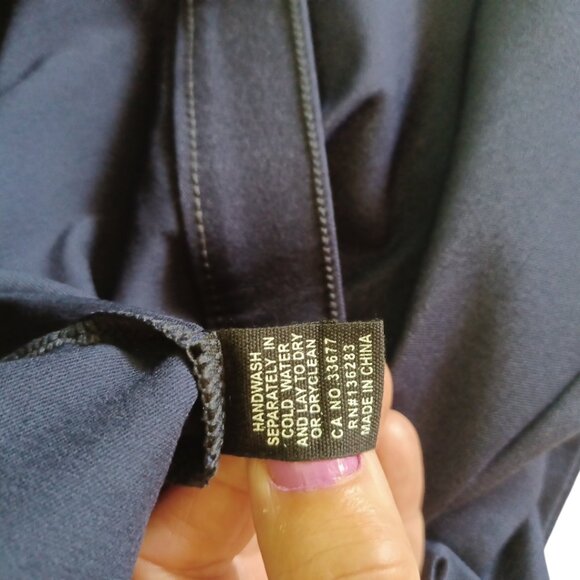 NEW! Navy Sz S Pants - Orange Fashion Village (4495) - Picture 5 of 7